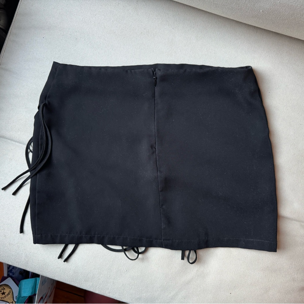 With Jean Valentina Mini Skirt in Black XS - Picture 6 of 7